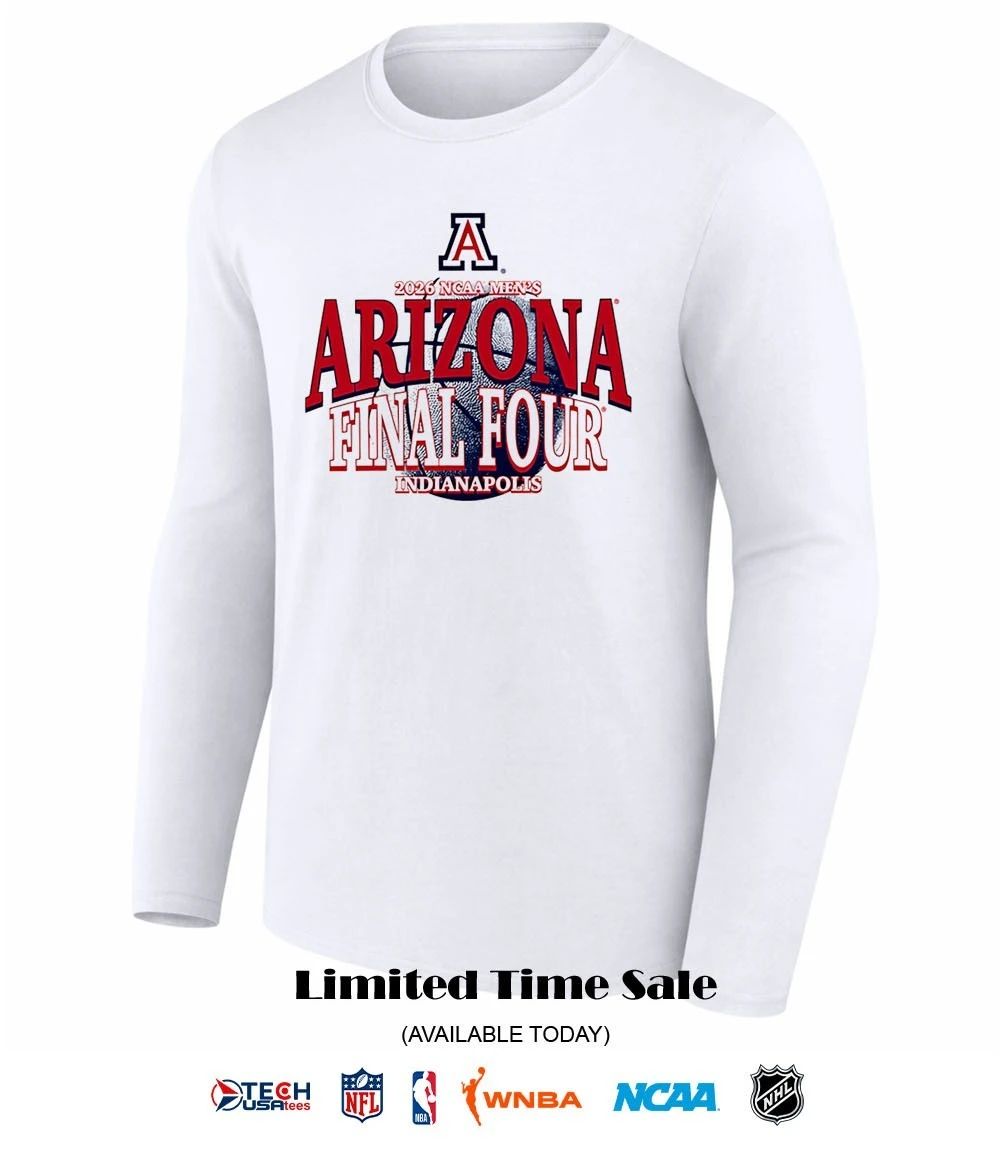 2026 NCAA Men’s Arizona Wildcats Final Four Indianapolis shirt