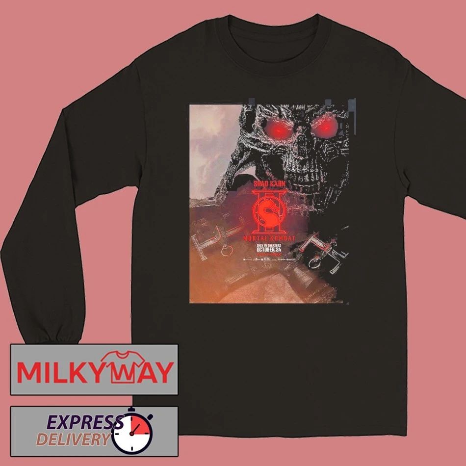 Mortal Kombat II Movie Exclusive Shao Kahn Character Poster T-Shirt