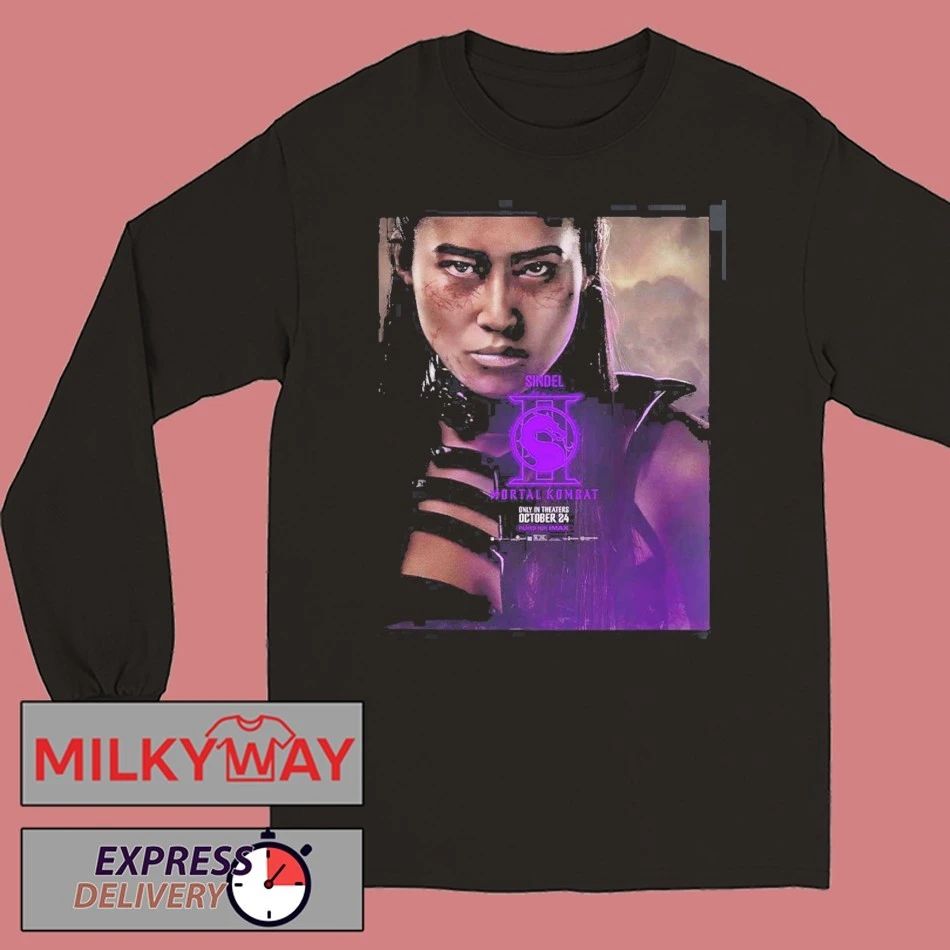 Mortal Kombat II Movie Exclusive Sindel Character Poster T-Shirt