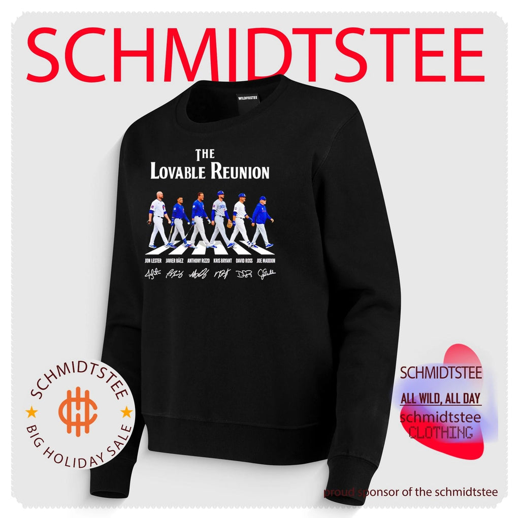 Chicago Cubs The Lovable Reunion Abbey Road signature shirt