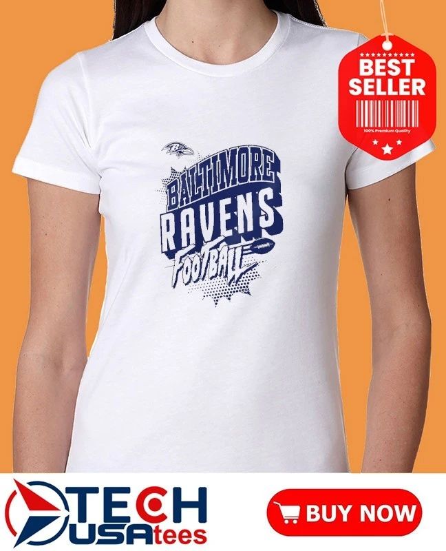 Baltimore Ravens Football Action Comic shirt