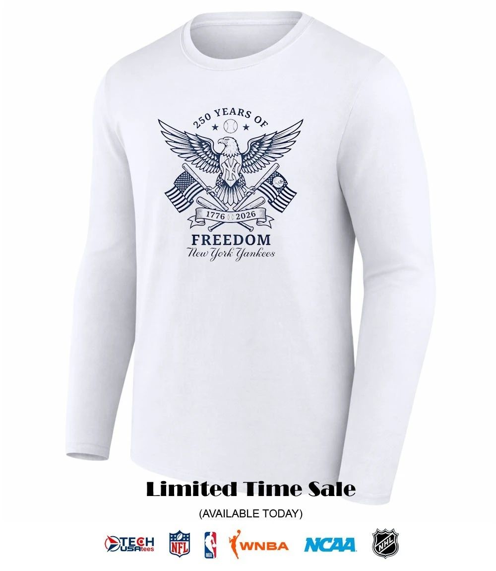 250 years of Freedom New York Yankees 1776-2026 shirt