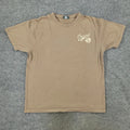 Carmel Shirt Men's Large Brown California Beach Life Good For Soul Short Sleeve