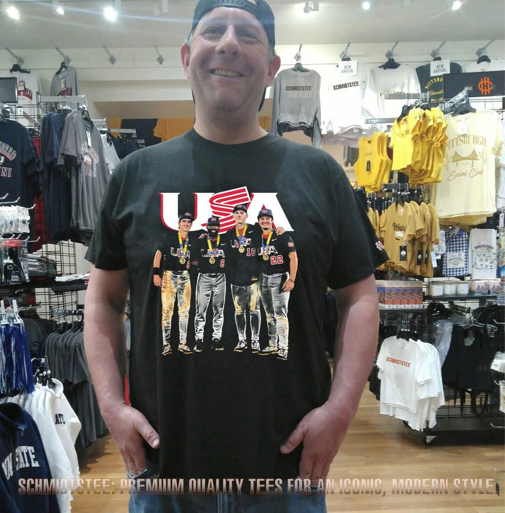 USA Baseball Champion team players vintage shirt