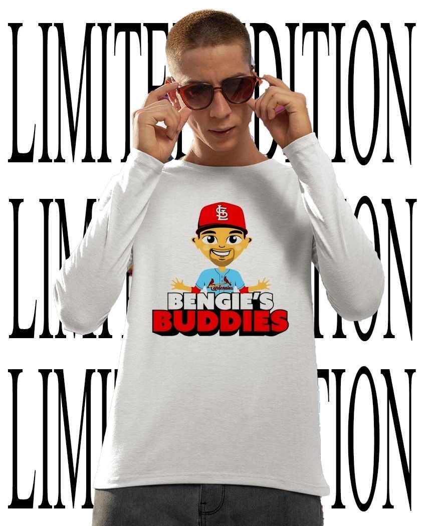 Bengie’s Buddies Baseball Mascot Cardenales St Louis Cardinals Fan shirt