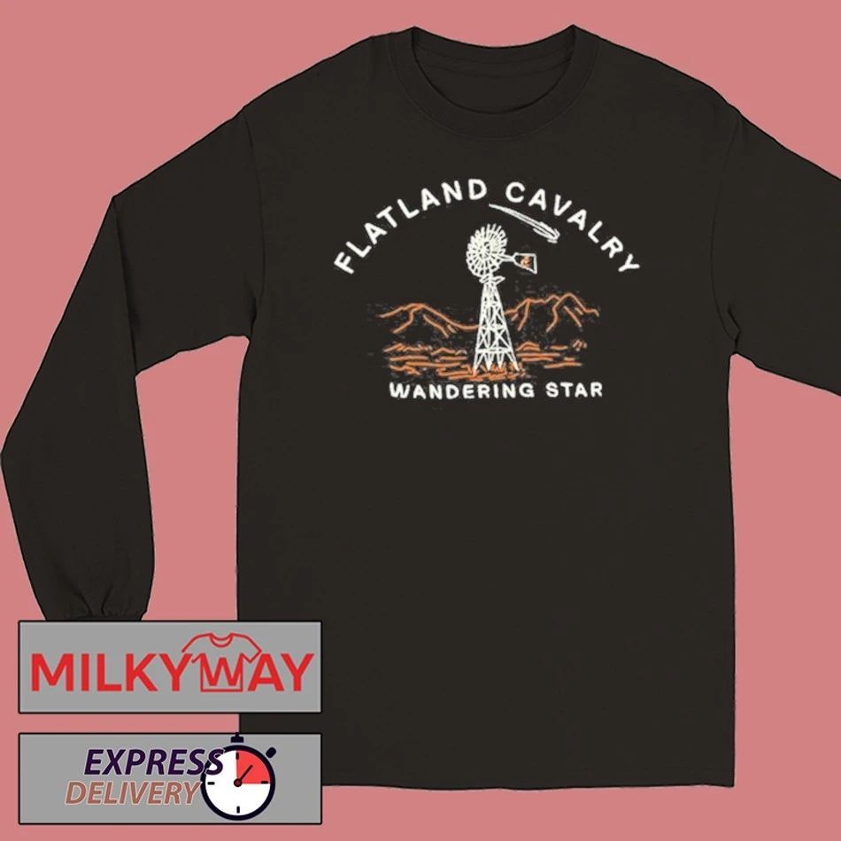 2026 Flatland Cavalry Sweatshirt Wandering Star Embroidered shirt