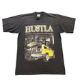 Vtg Urban Street Wear Hustla T Shirt Yellow HYPHY Pimped Hood Tee Sz XL Tall