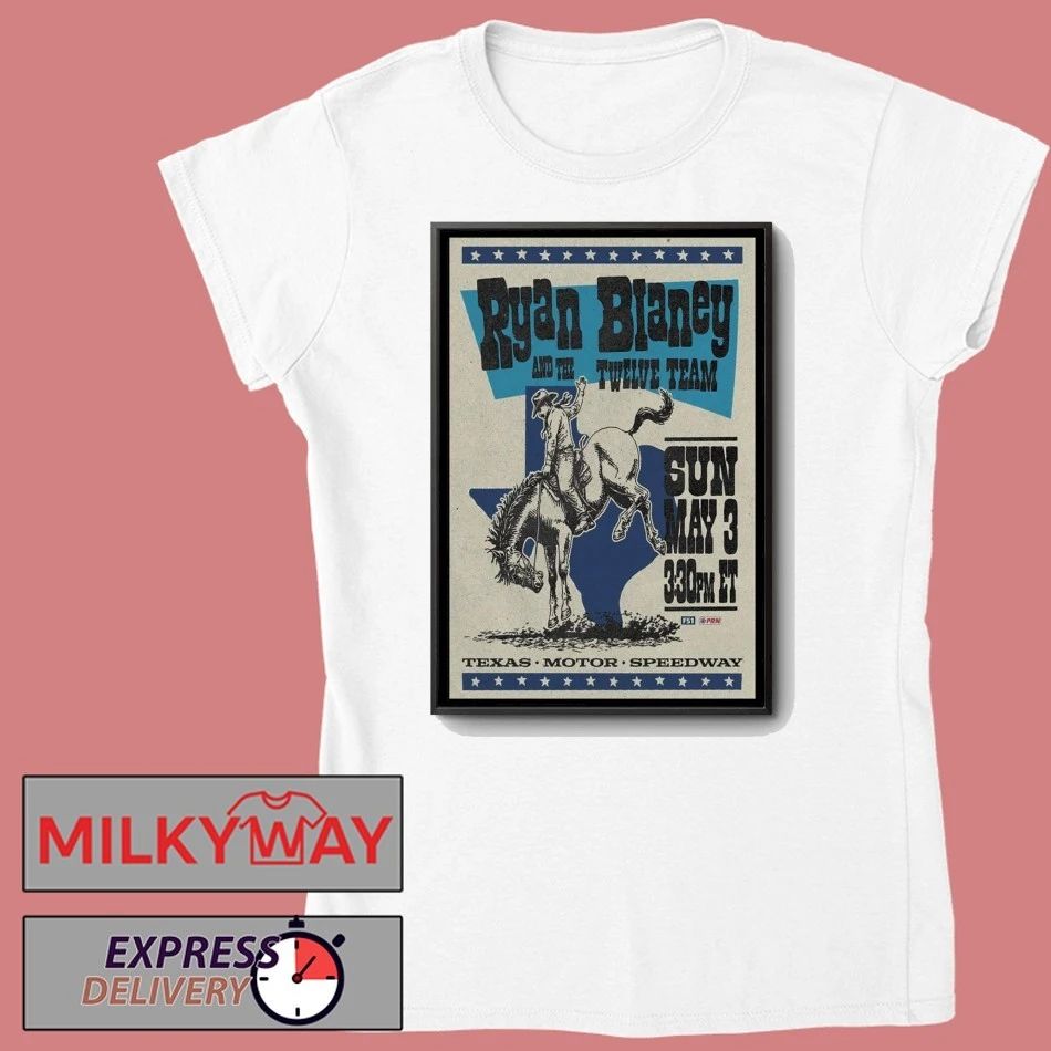 May 3 2025 Ryan Blaney Texas, Motor Poster shirt