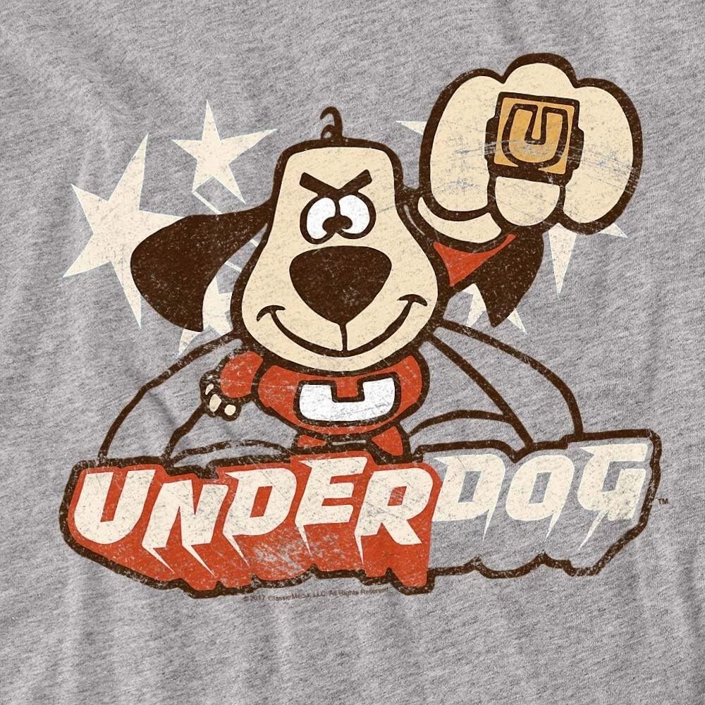 Underdog Flying Logo Retro Cartoon T-shirt Cotton Tee For Men Women S-4XL CO644