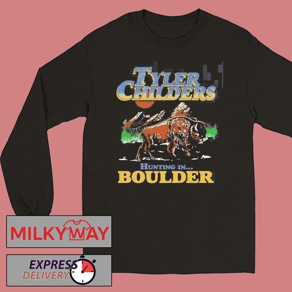 Tyler Childers Snipe Hunt 2026 Tour Merch Hunting In Boulder Colorado At Folsom Field On July 18 2026 T-Shirt
