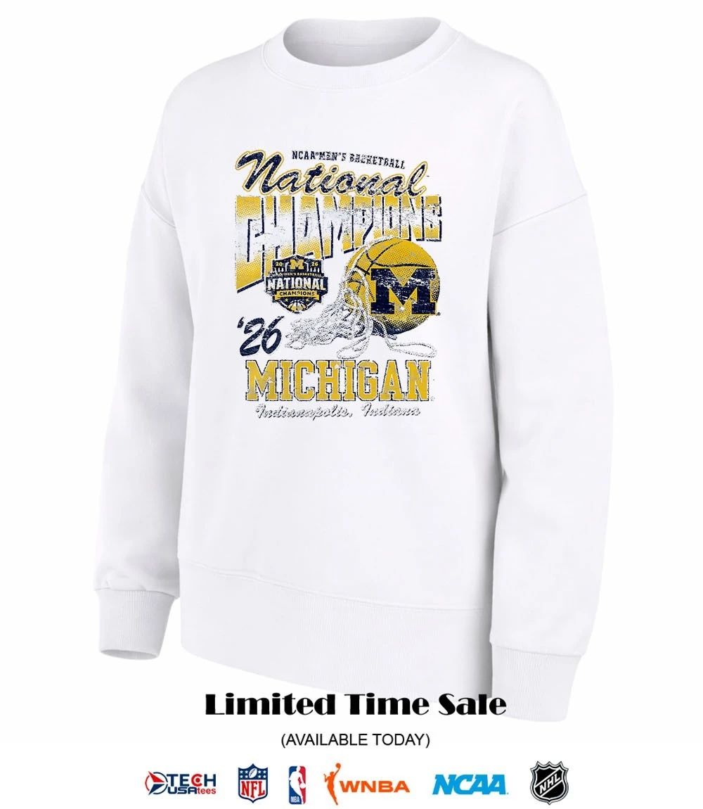 Michigan Wolverines 2026 NCAA Men’s Basketball National Champions vintage shirt