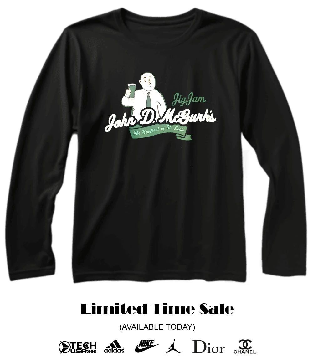 Jig Jam John D. McGurks the Heartbeat of St. Louis shirt
