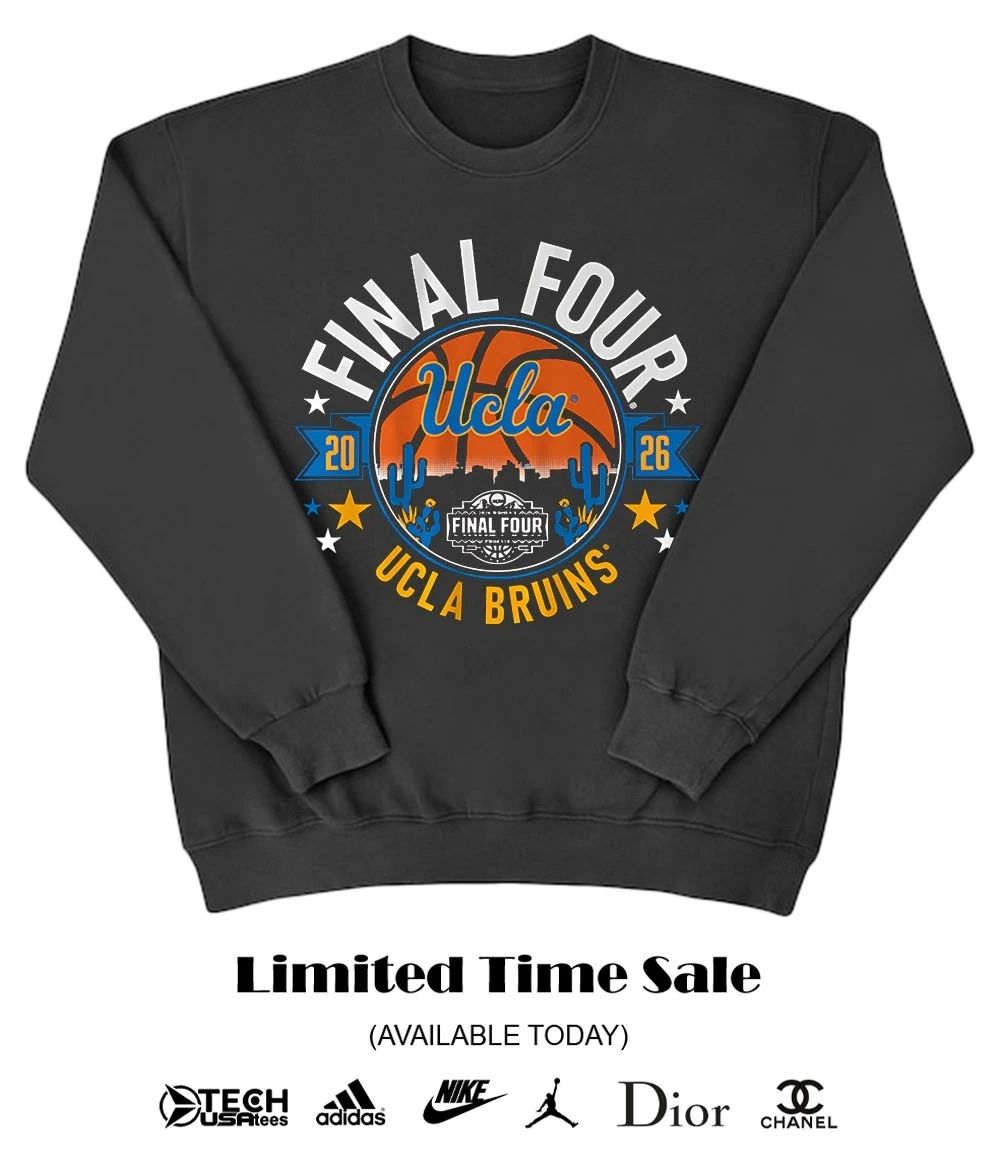 UCLA Bruins 2026 Final Four skyline shirt