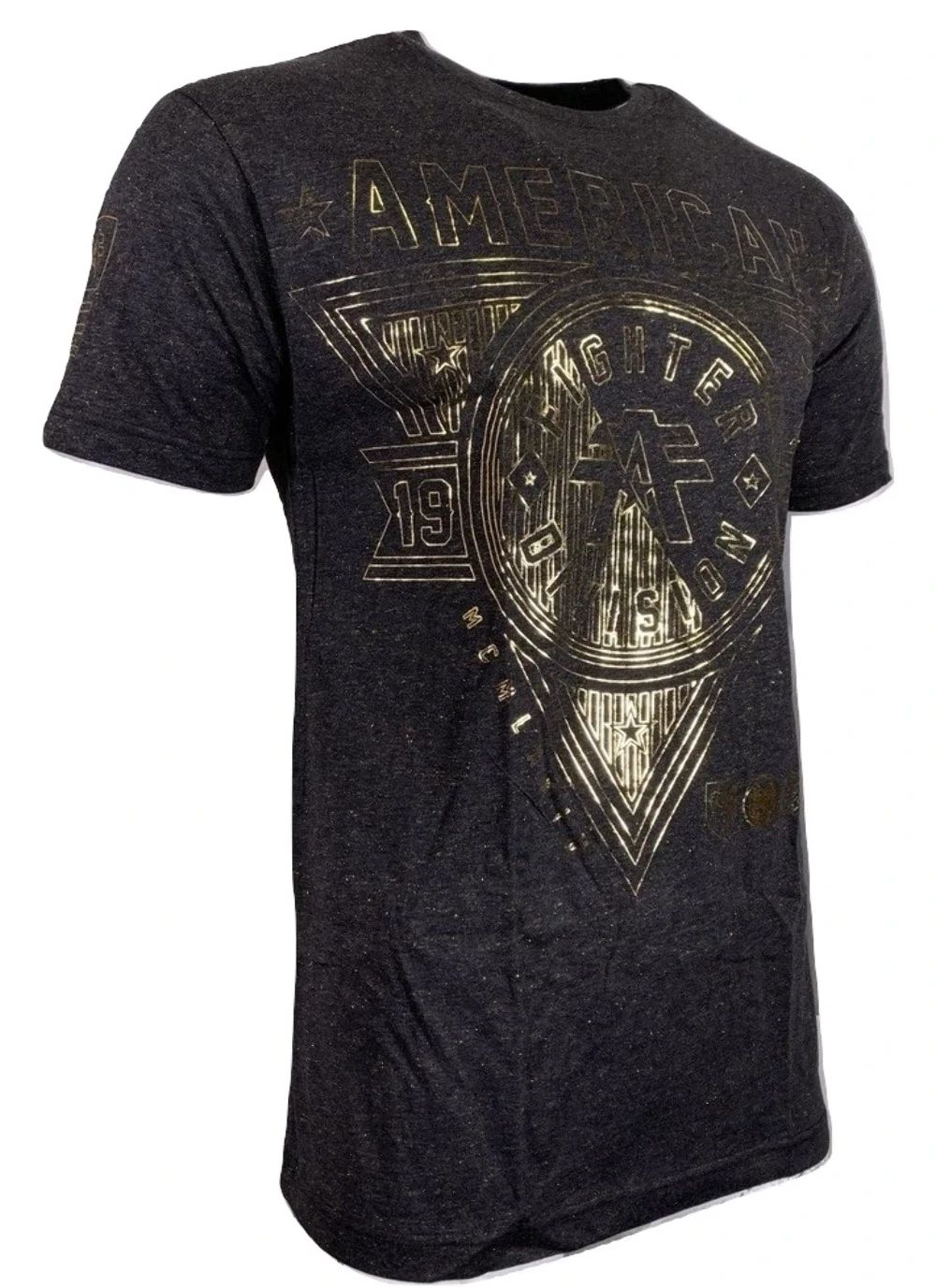 AMERICAN FIGHTER Men's T-Shirt SIENA HEIGHTS Athletic Biker MMA S-4XL