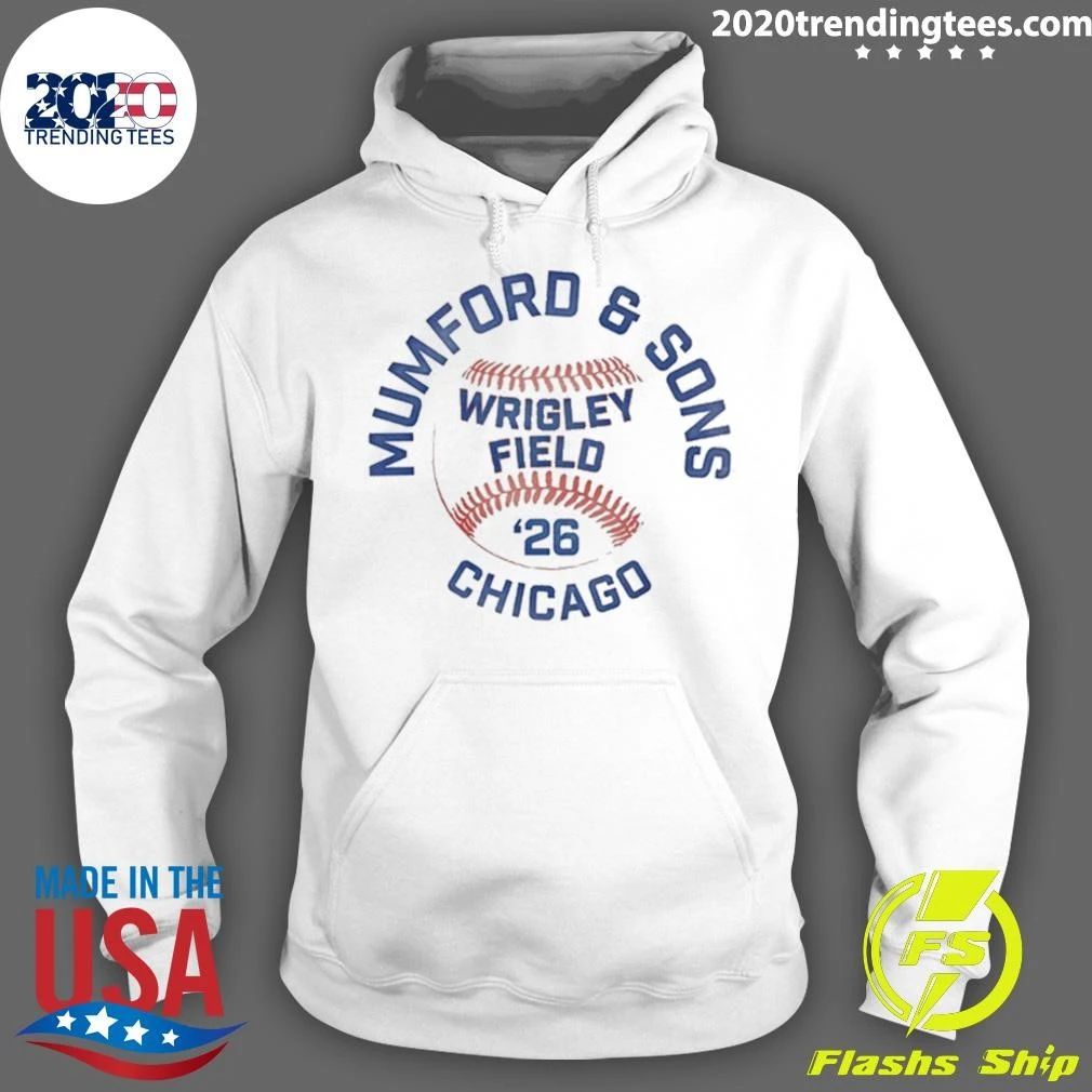 Mumford & Sons Wrigley Field ’26 Chicago IL Tee Shirt