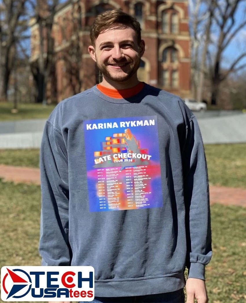 Karina Rykman Late Checkout Tour 2026 shirt