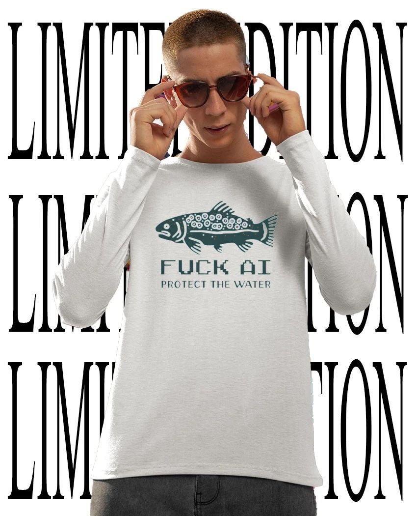 Fck AI protect the water fish shirt