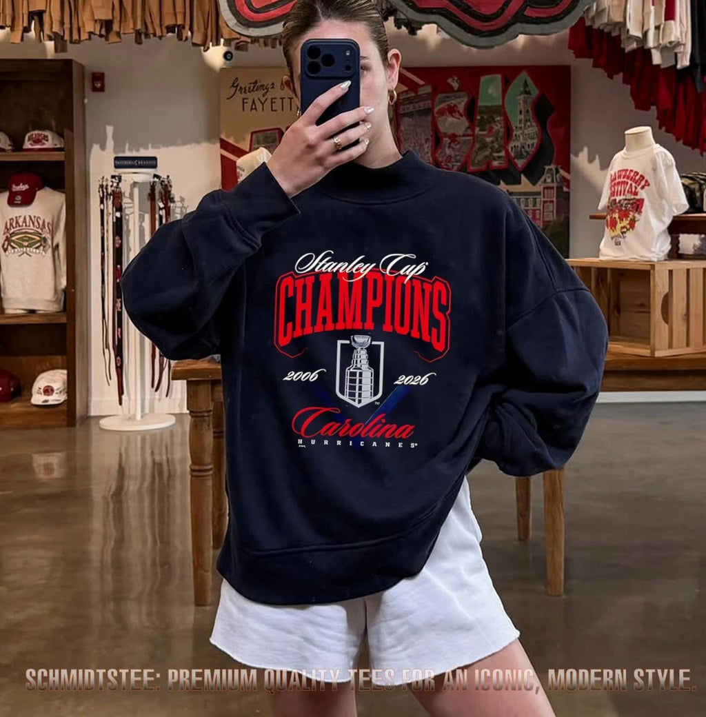 Carolina Hurricanes NHL Stanley Cup Champions 2026 Banner Raising shirt