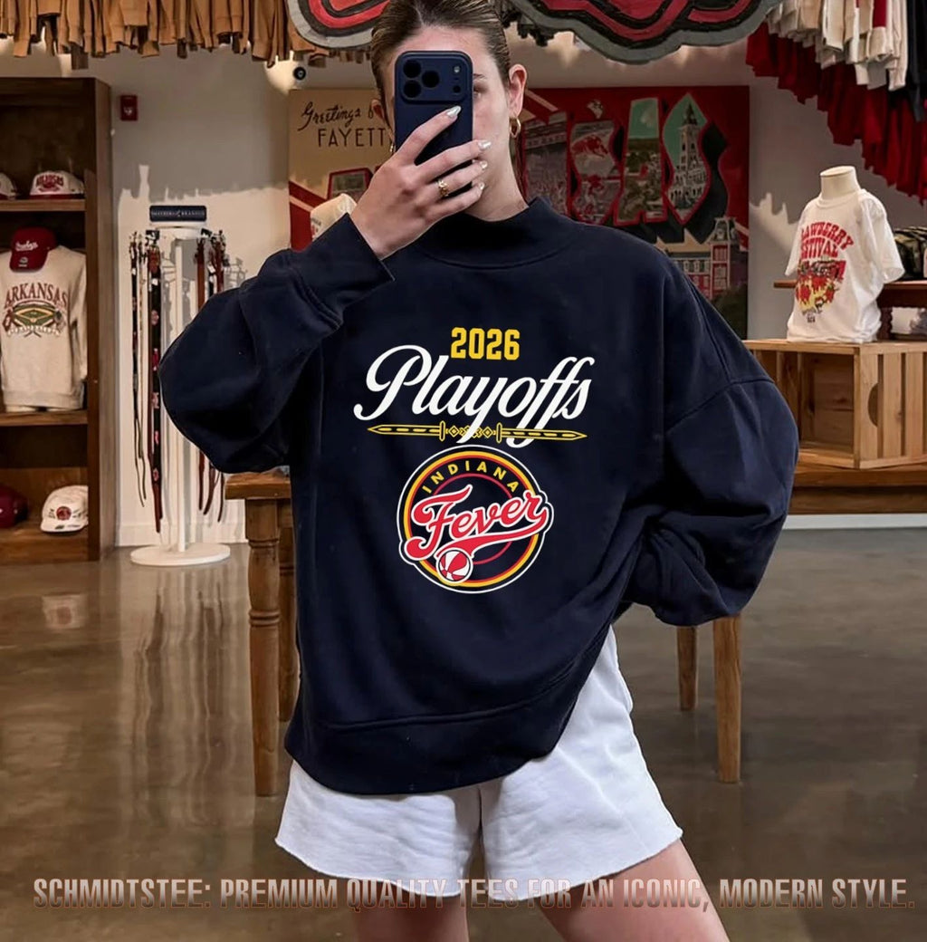 2026 WNBA Playoffs Indiana Fever logo shirt