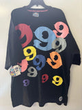 Gino Green Global Graphic Tee Black Size 4XL Short Sleeve Streetwear Shirt