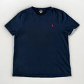 Polo Ralph Lauren Men’s Custom Slim Fit T-Shirt Black Red Pony Logo Tee Sz XL