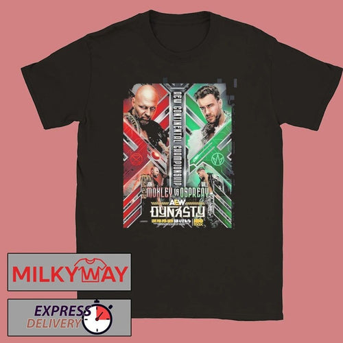 AEW Continental Championship Jon Moxley Vs Will Ospreay April 12 2026 T-Shirt