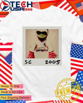 In our Cardinals Red Era Springfield Cardinals SC 2005 mascot photo shirt