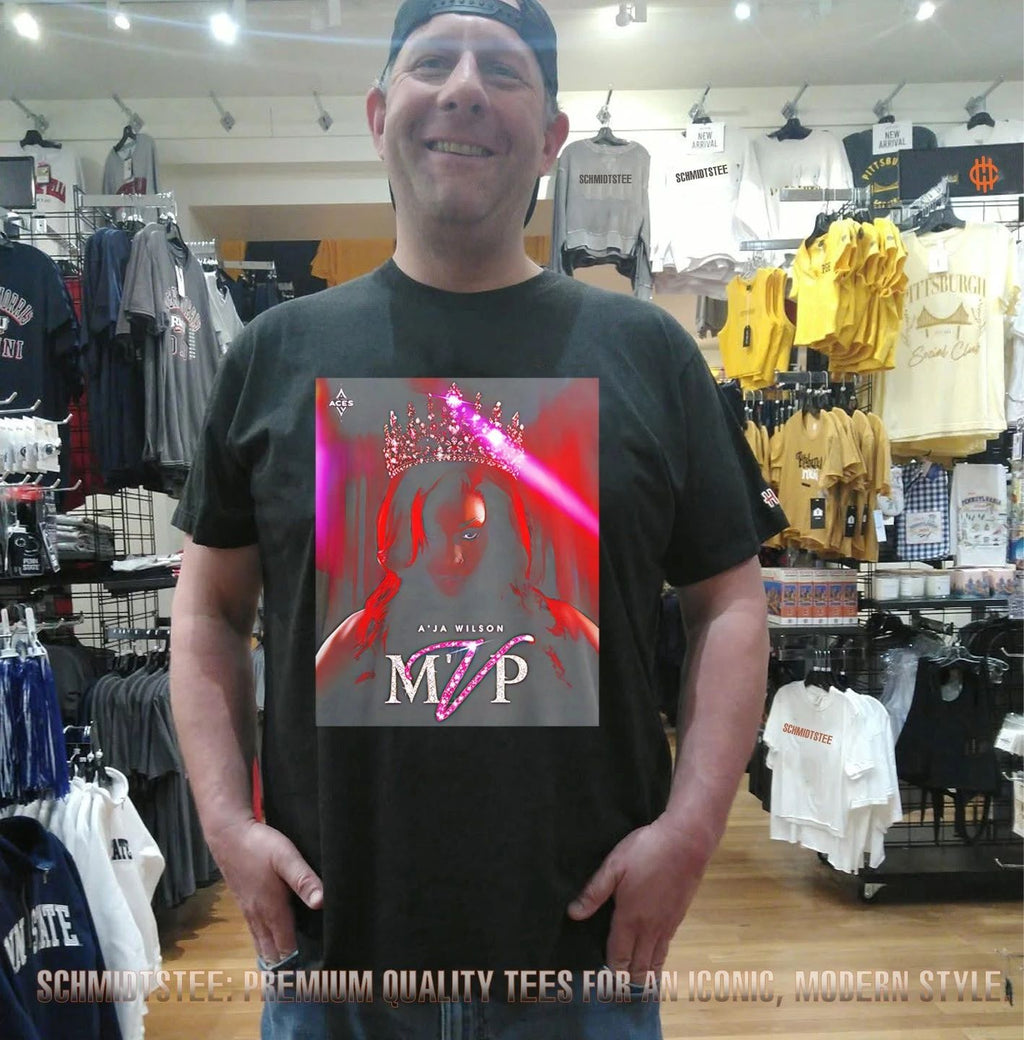 Celebrates A’Ja Wilson Las Vegas Aces Most Valuable Player 2026 5 MVP In History poster shirt