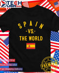 Spain vs. The World flag shirt