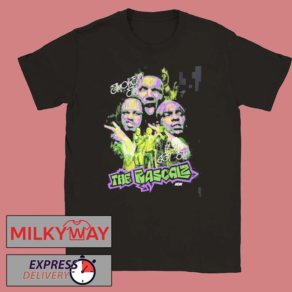 AEW The Rascalz Smoke ‘Em if You Got ‘Em T-Shirt