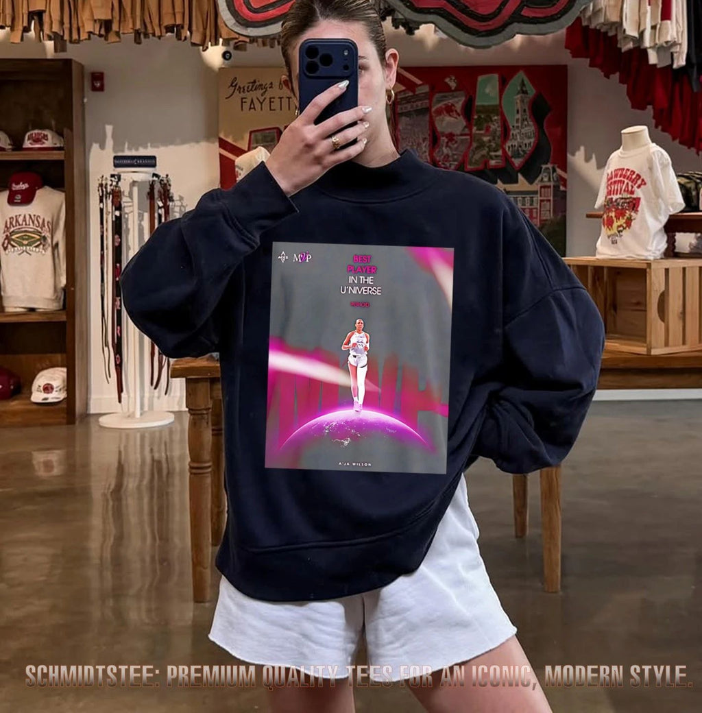 A’Ja Wilson Best Player In The Universe 2026 Las Vegas Aces poster shirt