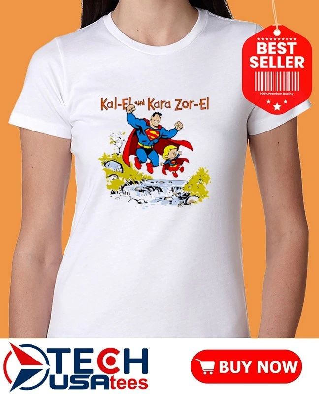 Kal-El and Kara Zor-El Superman shirt