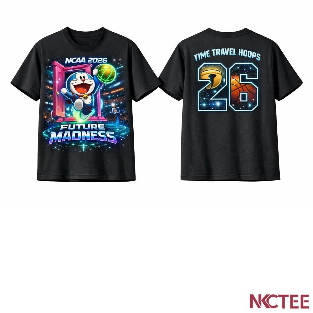 NKCtees Future Slam – Dorimon March Madness 2026 NCAA Tournament basketball shirt