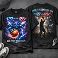 Charlotte Hornets win 127-126 Miami Heat one point total chaos 2 side shirt