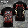 Babymetal World Tour 2026 Illustrated Black T-Shirt