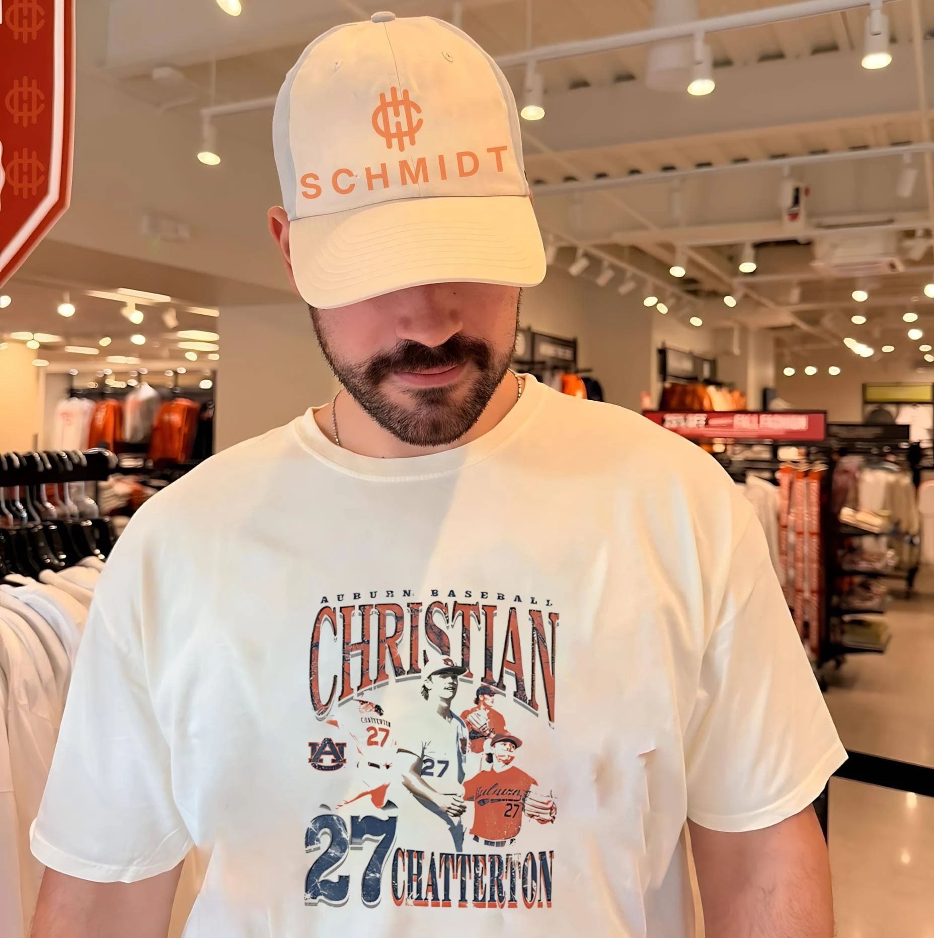 Auburn Tigers Christian Chatterton vintage shirt