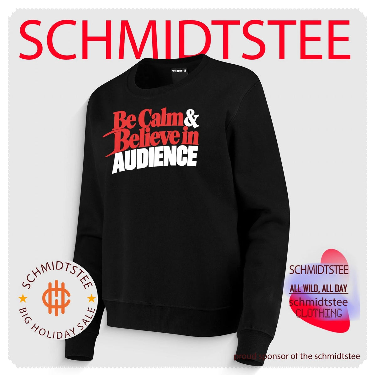 Be Calm And Believe in Audience Shirt