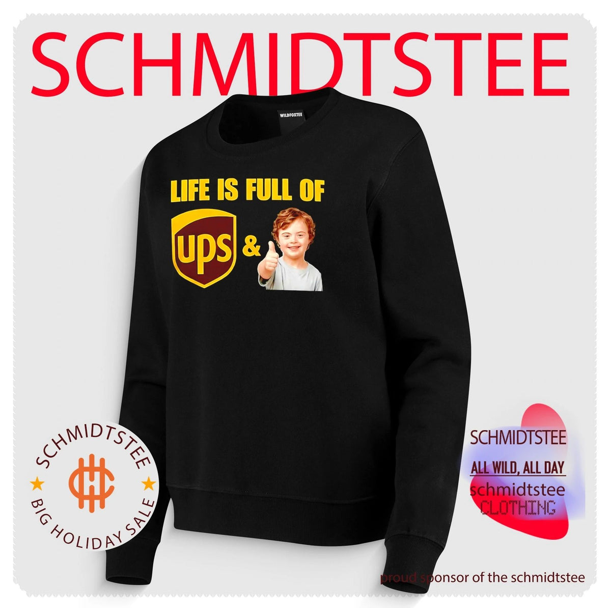 Life Is Full Of UPS And Downs Syndrome Awareness Shirt