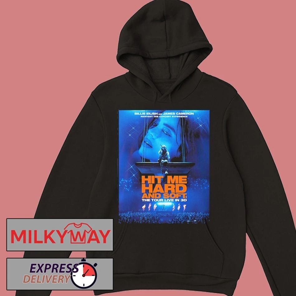 Billie Eilish New Poster Hit Me Hard And Soft The Tour Live In 3D Movie On May 8 2026 shirt