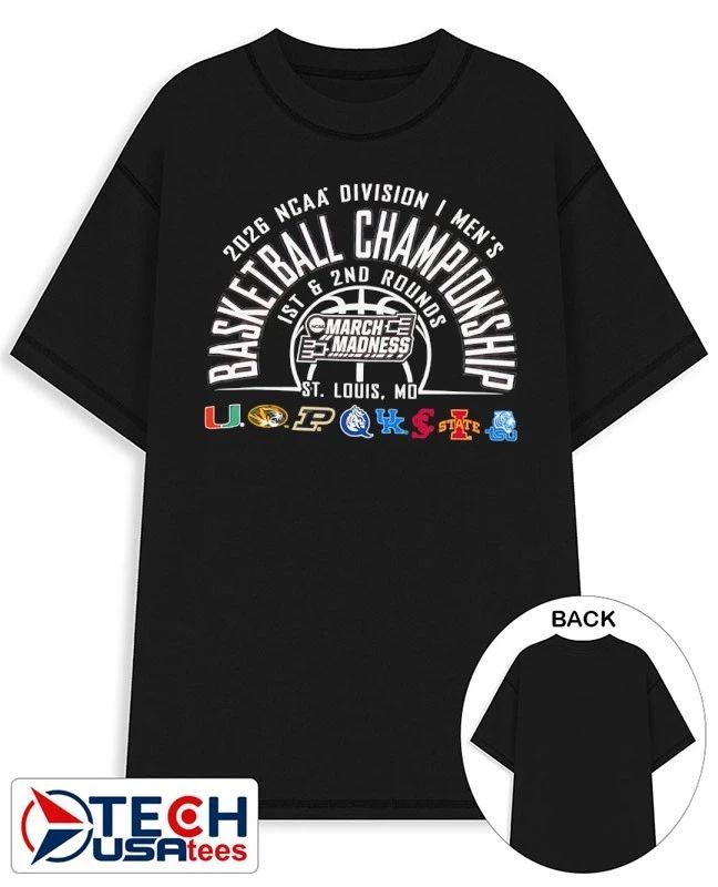 March Madness 2026 NCAA Division I Men’s Basketball Championship St. Louis shirt