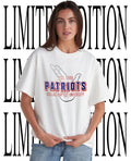 Patriots Dallas Baptist University﻿ est 1898 hand shirt