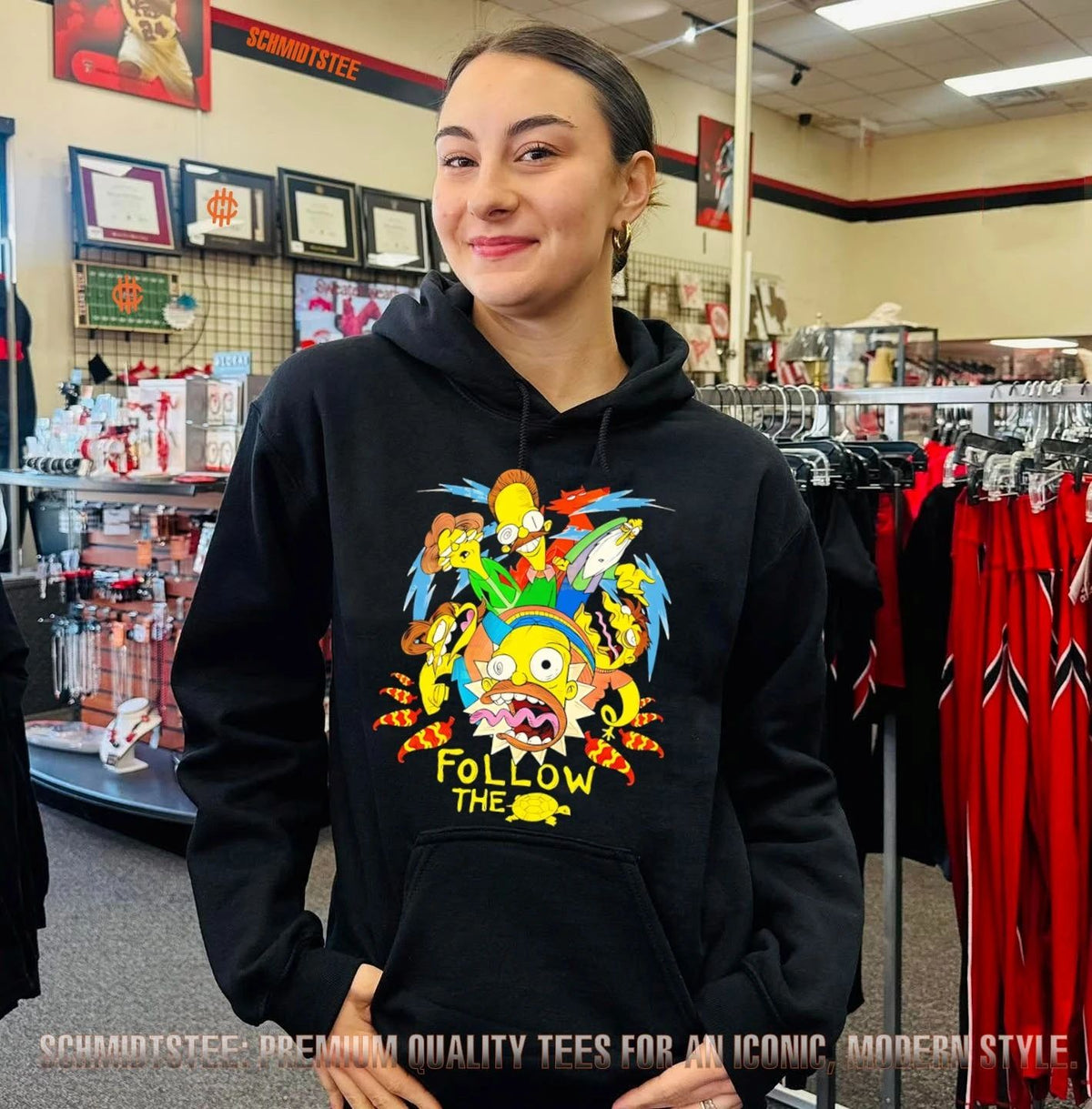 The Simpsons Guatemalan Insanity Pepper Follow The Tortoise shirt