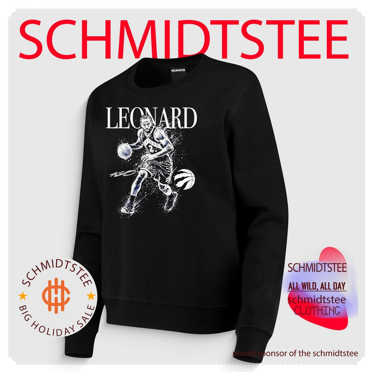 Kawhi Leonard Toronto Raptors Mono signature shirt