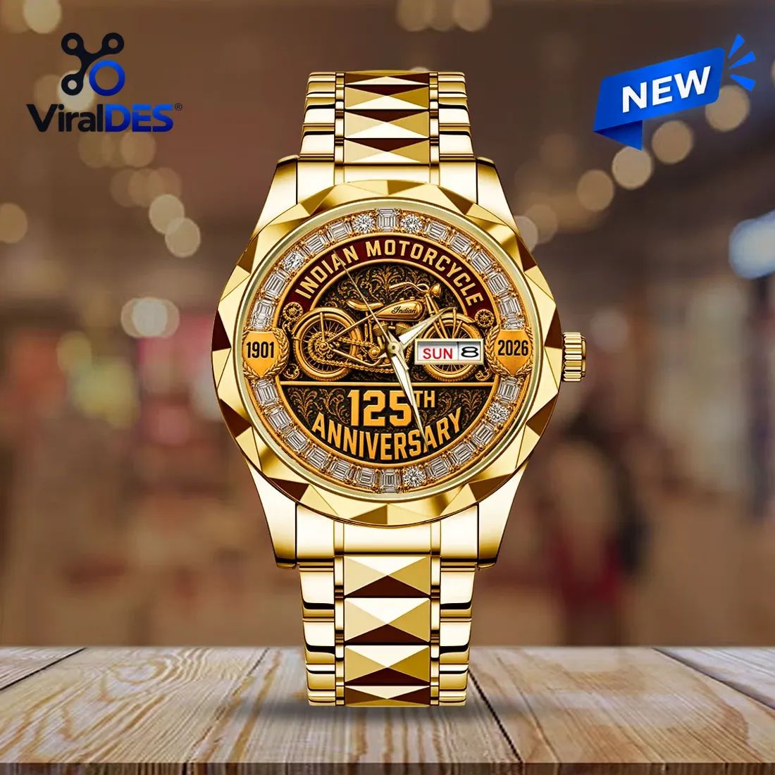 Indian Motorcycle 125th Anniversary Quartz Watch