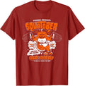 Sorinex Presents Squatober Squats Never Stop Funny Design T-Shirt