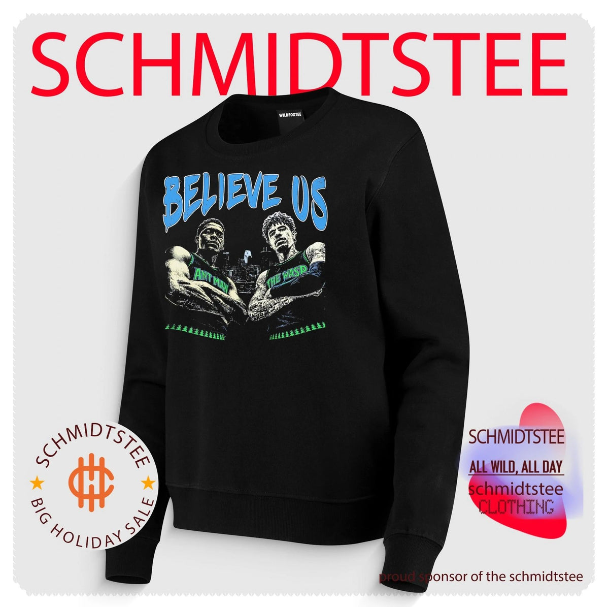 Ant Man & The Wasp Believe Us retro shirt