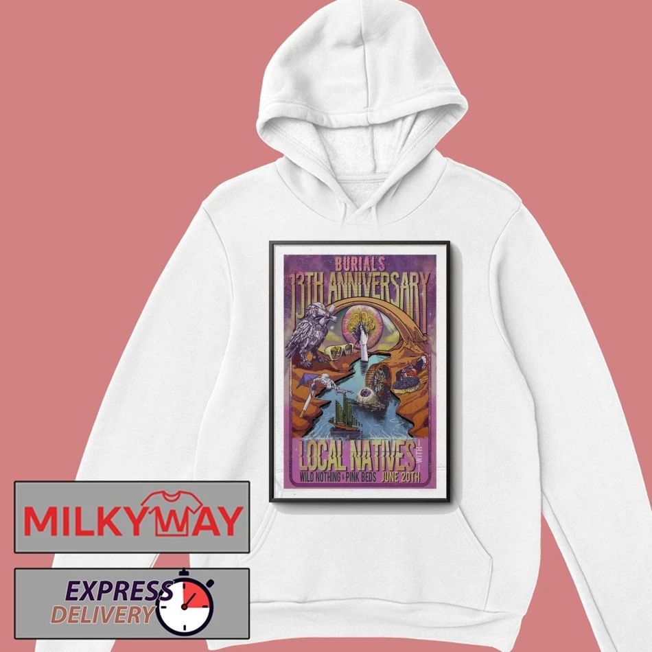 Burial Beer 13th anniversary Poster shirt