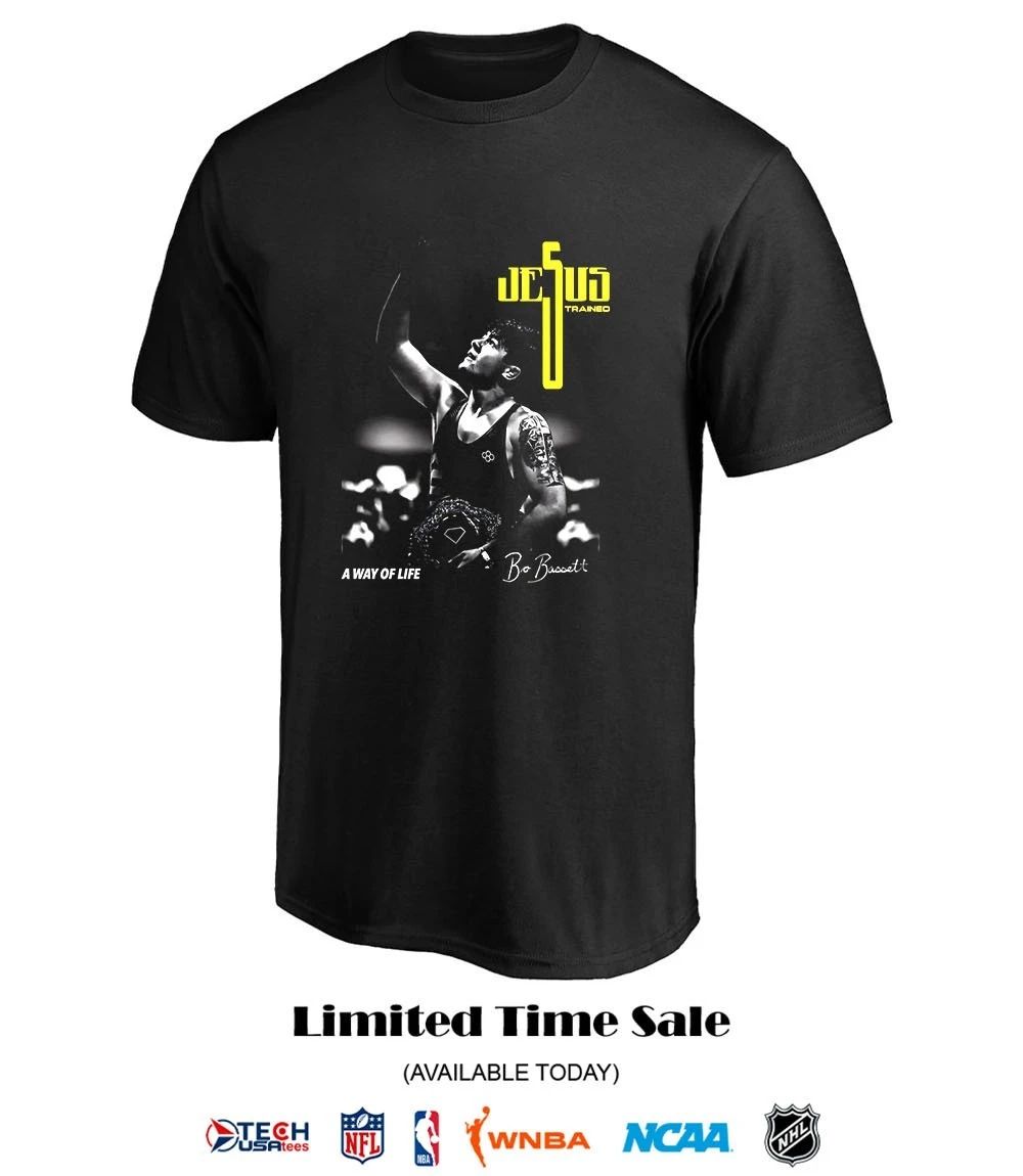 Jesus Trained a way of life Bo Bassett Iowa Hawkeyes shirt