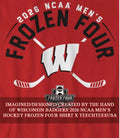 Wisconsin Badgers 2026 NCAA Men’s Hockey Frozen Four shirt