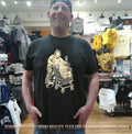 Bam Margera and Ripndip Cat in Shopping Cart shirt
